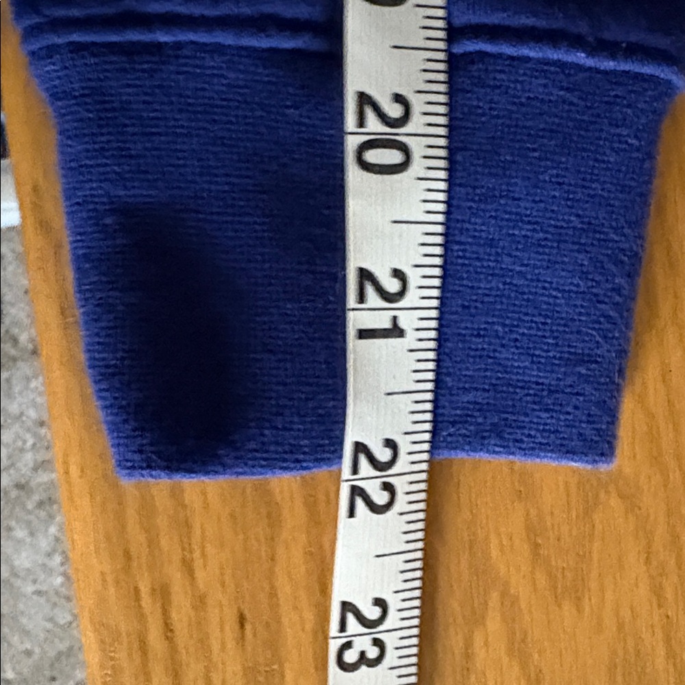 Vibrant Blue Collar Sweater / Sweatshirt - Picture 6 of 6